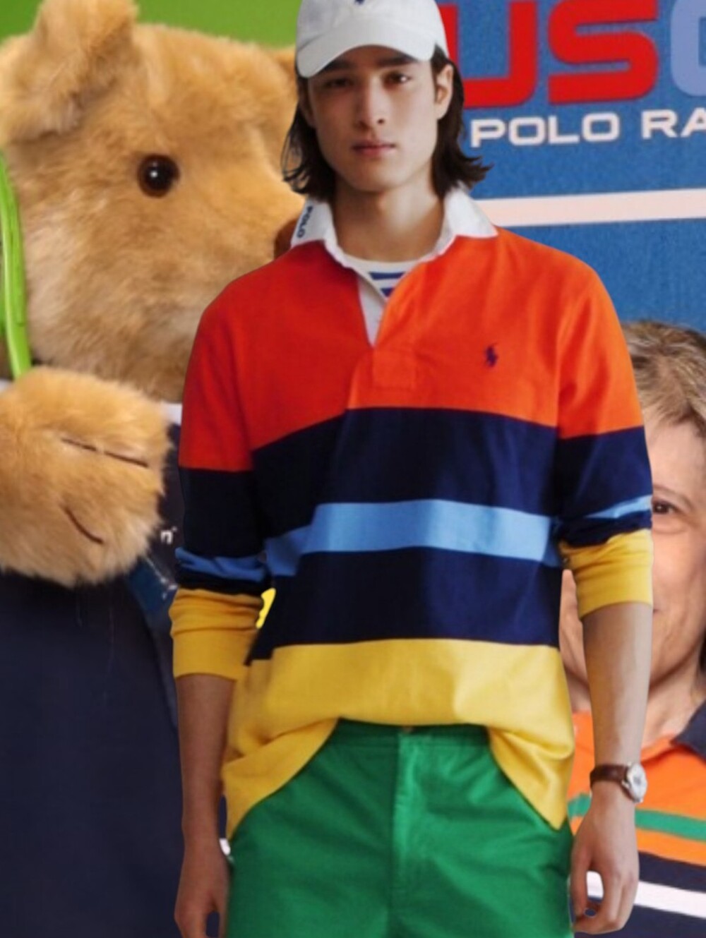 Polo Ralph Lauren The Iconic Rugby Shirt Striped Classic Large